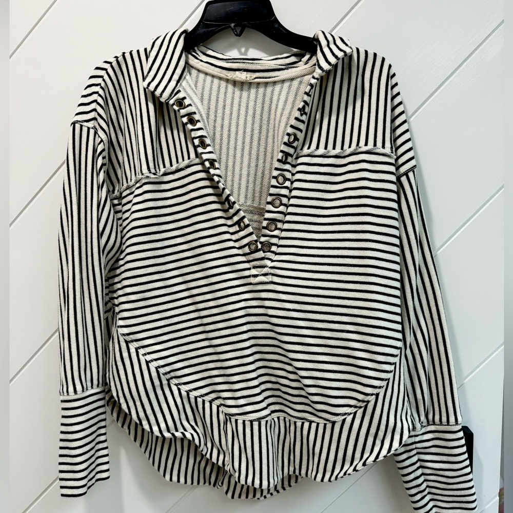 Anthropologie Pilcro striped top